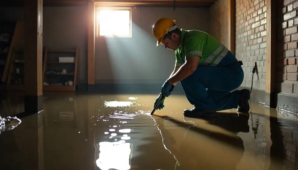 Professional water damage restoration services in Springtown, TX